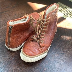 FRYE Greene High Back ZIP Sneakers